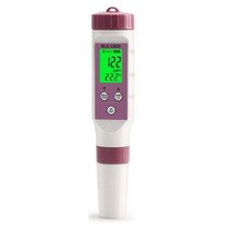 7In 1 온도 ORP EC TDS 염분 S.G PH 측정기 온라인 블루 치아 수질 테스터 음주 실험실용 앱 제어, 01 보라색