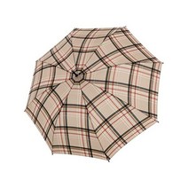 doppler 독일 도플러 우산 섬유 골프 플렉스 자동 체크 베이지