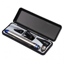 2 in 1 검이경 눈 진단 도구 LED 조명 4mm 교체 가능 이어 팁 휴대용 광학 검이경 귀 진단 용품, [01] Otoscope, 1개