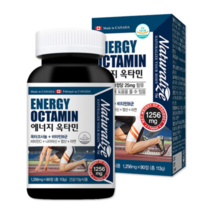 네추럴라이즈 에너지 옥타민 90정 지구력 마카 아연, 1600mg