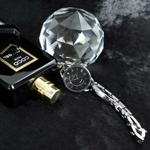 디유아모르 다이아장식 뱅글 주얼리 블랙 여성 팔찌 손목시계
