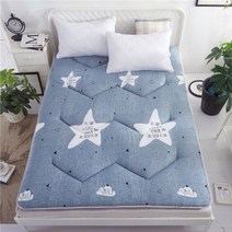 토퍼 매트리스 침실 가구 다다미 천연 라텍스 캡 이불 토퍼 매트리스 침대 수면 매트 바닥 롤러 풍선, Five-star