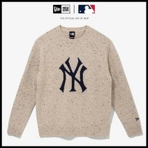 뉴에라 AP MLB 레인보우 도트 뉴욕 양키스 스웨터 아이보리 13338656