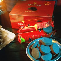 1등급 캠핑 홍탄 성형 숯, 친환경 홍탄 100EA