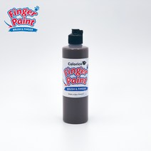 파스 핑거페인트 250ml 낱색 (13가지 색상 선택), 갈색