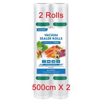 ALACRIS듀얼 펌프 식품 진공 실러 5 모드 자동 포장기 필름 실러 진공포장 15 장 진공백, Vacuum Seal Bags