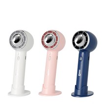 ziniQ 지니큐 핸디형 휴대용선풍기 FN-200C (BLDC 모터), 블루, 블루