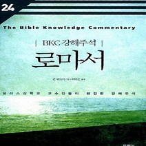 NSB9788953116344 새책-스테이책터 [로마서] -달라스신학교 교수진들이 편집한 강해주석-BKC 강해주석 시리즈-두란노-존 위트머 지음 허미순, 로마서, 두란노