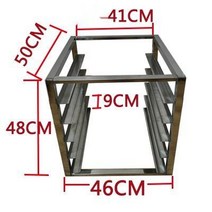 소형 식판 퇴식대 베이킹 건조대 스테인리스 상업용, F48*46*50