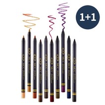 MCC 액센트 젤루프 컬러 펜슬 아이라이너, 3호 가넷브라운/3호 가넷브라운, 1개