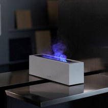 신박한 불멍 가습기 불꽃 집들이 선물, 1. 화이트 (2가지 불빛)