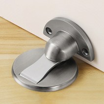 키알리 문닫힘방지 바닥 도어스토퍼 강력 자석 방문 문고정 문받침대, 색상, 실버