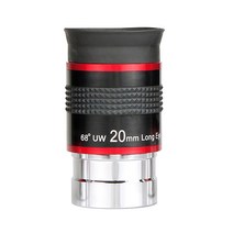 SVBONY-망원경 접안렌즈 FMC 1.25 인치 68 ° 광각 6mm/ 9mm /15m /20mm 천체 망원경용, 04 20mm