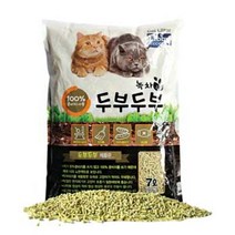 단독무료 타비 (녹차) 두부두부 (7 X 6개)/타비두부두부모래/천연고양이모래/천연두부모래/고양이용모래/