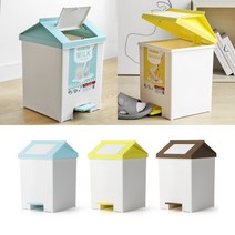 길거리쓰레기통 초파리쓰레기통 냄새안나는 위생용품수거함, 브라운