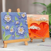 취미 DIY 디지털 유화 세트 아크릴 소재 카페 거실 방 인테리어 꾸미기, E
