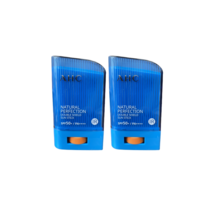 AHC 내추럴 퍼펙션 더블쉴드 썬스틱 SPF50+/PA++++ 레포츠형/ 스틱썬크림/ 선스틱/ 유아용/ 연한 하늘색 제형, 14g, 2개