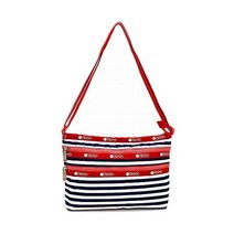 LeSportsac 레스포삭 숄더백 3352 QUINN BAG F176 SHOREY STRIPE NAVY