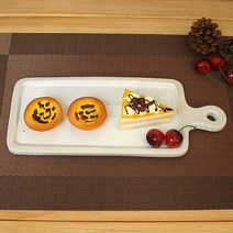 [P2D] 도자기그릇 여주도자기 화이트 소야 손잡이 도마 생선 접시 아름 도자기 ( P2D/ 98874EA ), 본상품선택, 본상품선택