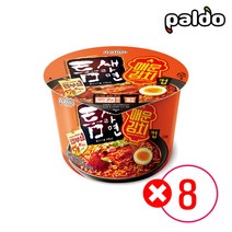 팔도 틈새라면 매운김치 컵라면 8개