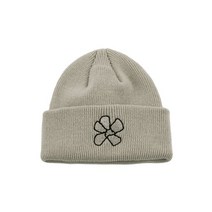 UNALLOYED 플라워 비니 / 베이지 FLOWER BEANIE BEIGE