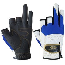 GBmild 뉴/프리미엄글러브 3컷 스판장갑 남녀공용 춘추 GB낚시장갑 여성용, 블루 L