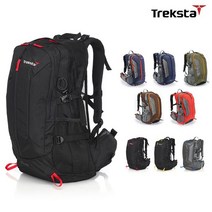 트렉스타 스텔라 35 STELLA 35 등산배낭 수납기능향상 여행 에어매쉬백 정품A S보장, 블랙레드