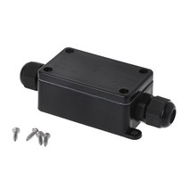 방수 IP66 보호 건물 DTY 커넥터를위한 정션 상자, 검은색, 01 Black