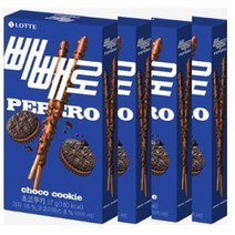 롯데 빼빼로 초코쿠키 37g 4개 빼빼로데이 탕비실 어린이집 수능 사무실간식 주전부리 하트, 15개