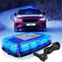 Ni라이트 자동차 트럭용 스트로브 LED 조명 12인치 12V 24V 가성비 추천 미국직구, Blue
