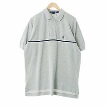 노티카 그레이 면 원선반팔카라티 남자 L [115] 6283