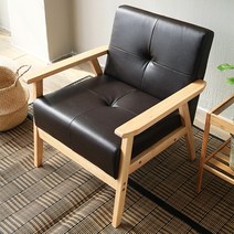 모디디 큐브 1인용 쇼파, 초코