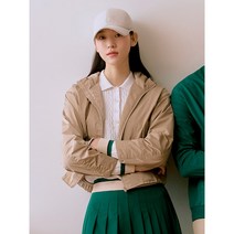[빈폴골프] 여성 봄 뉴베이직 루즈핏 후드 점퍼 베이지 BJ3239A04A
