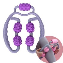 A2Z몰 5롤 종아리 마사지롤러 다리마사지 붓기제거 뭉친근육풀기, 핑크, 1개
