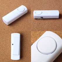 마트498 도어경보기 4P 침입감지센서 도난방지기 무선비상벨 출입보안 센서경보기 방범감지기