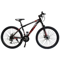 클릭 프라임27.5D 27.5인치 디스크브레이크 MTB 자전거, 미조립, 블랙그레이