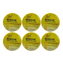 Bach RESCUE 영국 바흐 레스큐 캔디 오렌지 엘더블라워 50g x 6팩, 6개
