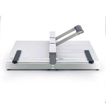 수동 종이 접지기 누름선 제본 교회 주보 프레스 서류, C350이중손잡이주름잡는기계(스테이플러보내기)
