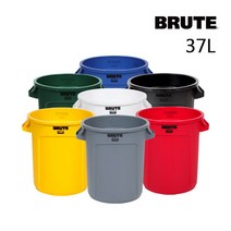[브루트] BRUTE 벤티드37L - 원형컨테이너, 블루