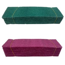 장죽수세미 국산 12*40 10P, 적색