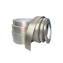 전자파차단앞치마 임산부선물20M 전도성 테이프 양면 간섭 방지 차폐 전자기파 방사 실버 그레이, 02 14mm