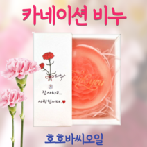 카네이션 비누 가정의달 선물 달달한 비누꽃 호호바씨오일 뷰킷리스트 비누 어린이집 스승의날 선물 담임 선생님 선물 결혼식 답례품 유치원 스승의날 선물 소규모 돌잔치답례품 디퓨저, 카네이션비누(100g) 3개입
