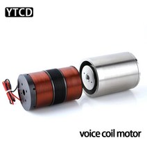 소형모터 초소형 보이스 코일 모터 리니어 빅 스트로크 최대 4-45mm 2N ~ 700N Monophasic 원통형 스프링, 14 Thrust32N-Stroke10mm