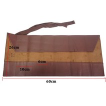 분재 도구 보관 패키지 롤 가방 pu 가죽 도구 케이스, 01 PU leather