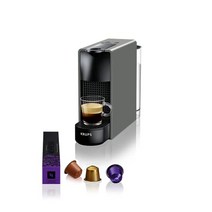 Krups Nespresso Essenza 미니 XN110B 커피 캡슐 머신 | 0.6리터 | 19바 | 에너지 절약 모드 | 회색