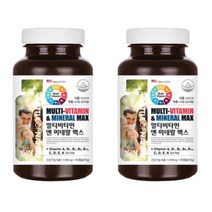 멀티비타민 앤 미네랄 USA 2통 활력 에너지 남성 여성 여성종합 직장인 20대 30대 40대 고등학생