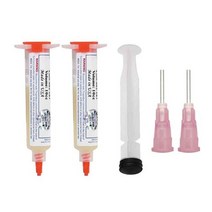 Paste FLUX 납땜용제 도금액 액상 솔더윅 12 개몫 미국에서 만든 10cc nc-559-asm 플럭스 페이스트 무연 솔더 페이스트 솔더 플럭스 + 12pcs 바늘, 스타일b