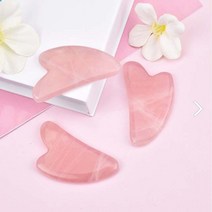 괄사 도구 마사지 얼굴 바디 경락 마사지기 종아리 허벅지 기구 지압 도구 팔자주름 목주름, 미니하트괄사, 1개