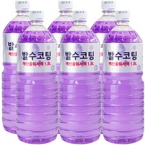 퍼펙트디테일링 발수코팅 에탄올 워셔액, 6개, 1.8L
