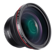 카메라 망원경 렌즈 Neewer 52mm 0.43x hd 광각 렌즈 매크로 클로즈업 용